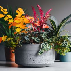 seasonal planter garden